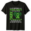 May Is National Mental Health T-Shirt Awareness Mental Health Unisex T-shirt, Sweatshirt, Hoodie, Long Sleeve Tee - T-Shirt, Sweatshirt, Hoodie
