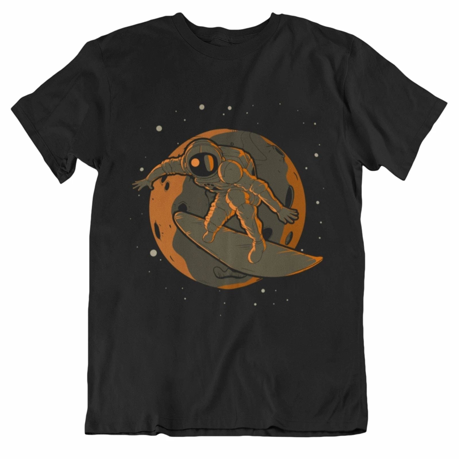 Men's Surfing Shirt - Surfing Astronaut Outer Space Spaceman T-Shirt Unisex T-shirt, Sweatshirt, Hoodie, Long Sleeve Tee - T-Shirt, Sweatshirt, Hoodie