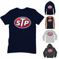 STP Motor Oil Logo T Shirt - Racing Speedway Motorcycle Biker Unisex T-shirt, Sweatshirt, Hoodie, Long Sleeve Tee - T-Shirt, Sweatshirt, Hoodie