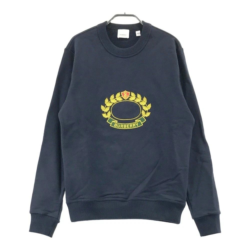 BURBERRY Mens Navy Sweatshirt XXS Used Stylish Casual Pullover Unisex T-shirt, Sweatshirt, Hoodie, Long Sleeve Tee - T-Shirt, Sweatshirt, Hoodie