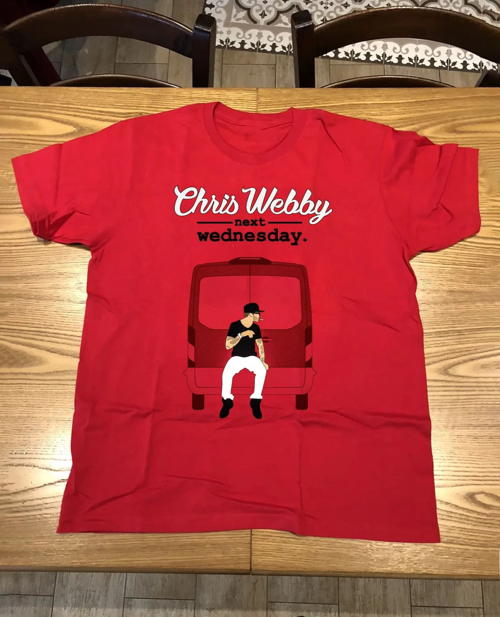 Chris Webby Next Wednesday Tee Unisex Cotton Shirt BT433 Unisex T-shirt, Sweatshirt, Hoodie, Long Sleeve Tee - T-Shirt, Sweatshirt, Hoodie