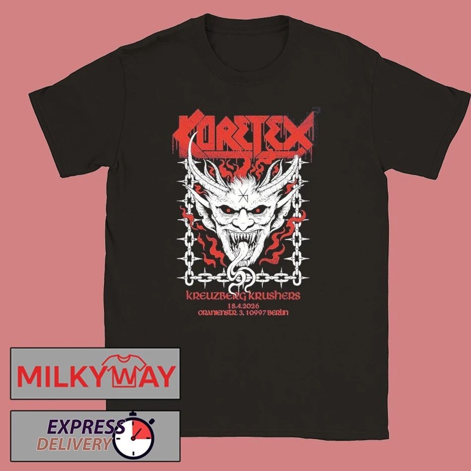 Kreator X Coretex Berlin Germany 2026 Exclusive Tee At Oranienstr Kreuzberg Krushers April 18 2026 shirt - T-Shirt, Sweatshirt, Hoodie