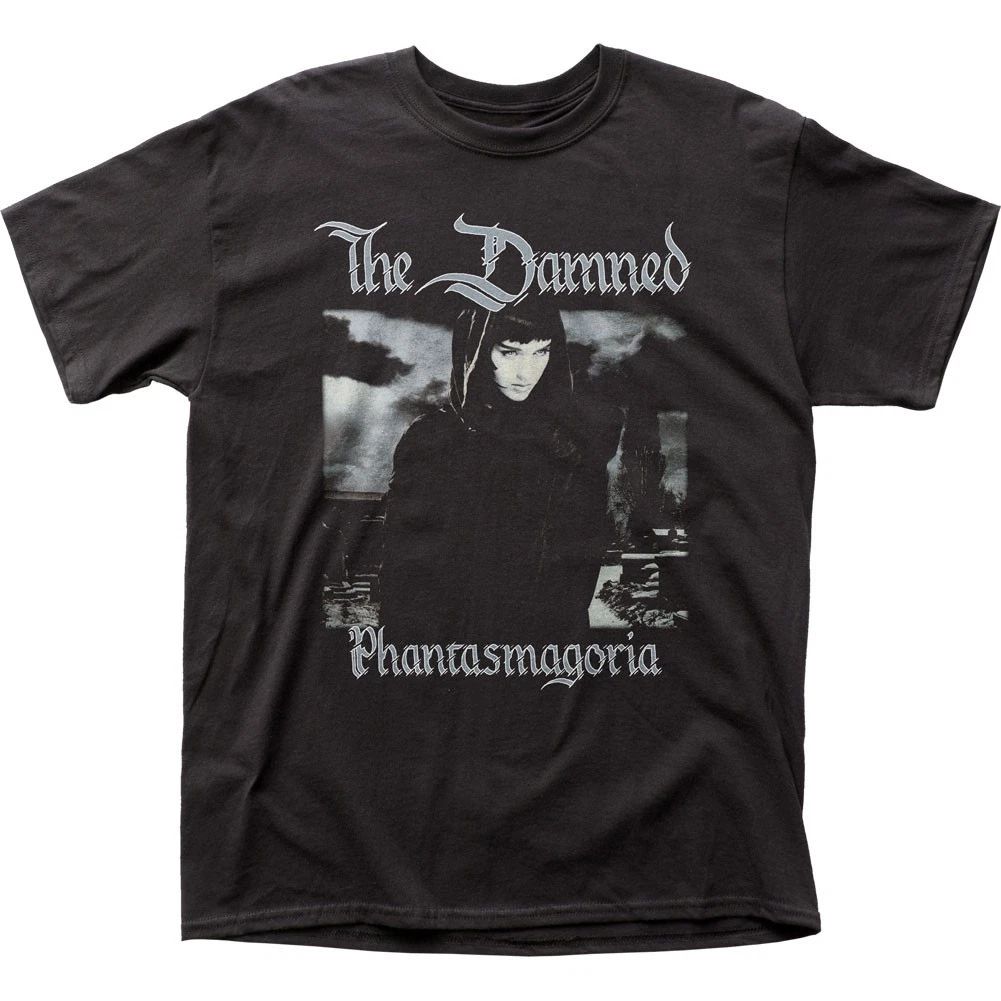The Damned Phantasmagoria Mens T Shirt Music Classic Concert Rock Band Tee Black Unisex T-shirt, Sweatshirt, Hoodie, Long Sleeve Tee - T-Shirt, Sweatshirt, Hoodie