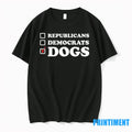 Republicans Democrats Dogs Tshirts Sweater Unisex T-shirt, Sweatshirt, Hoodie, Long Sleeve Tee - T-Shirt, Sweatshirt, Hoodie