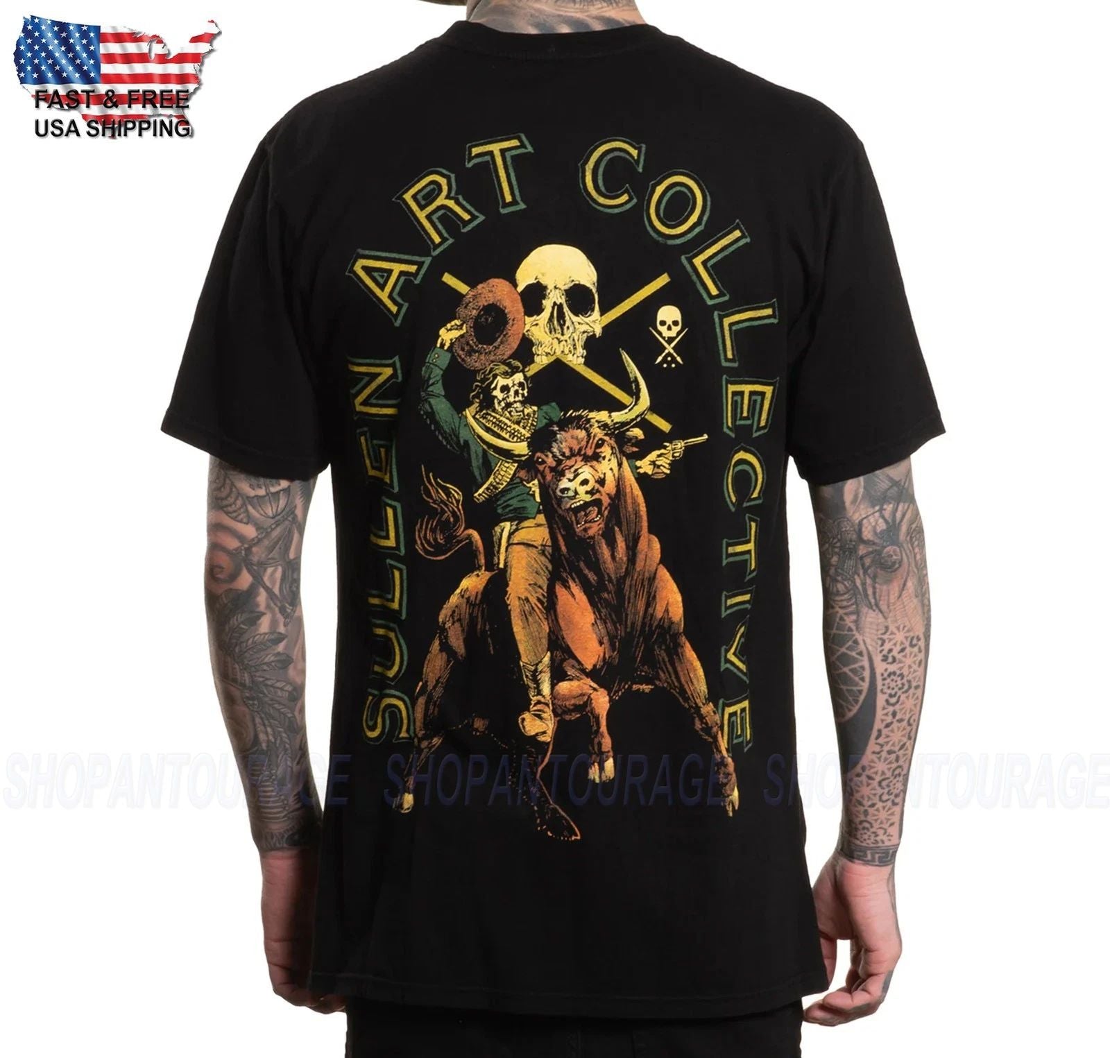 Sullen Art Collective Paseo Salvaje Premium SCM7159 Short Sleeve T-shirt For Men Unisex T-shirt, Sweatshirt, Hoodie, Long Sleeve Tee - T-Shirt, Sweatshirt, Hoodie