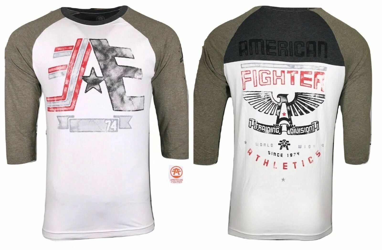 AMERICAN FIGHTER Men's T-Shirt CORNER Athletic Premium Biker MMA Unisex T-shirt, Sweatshirt, Hoodie, Long Sleeve Tee - T-Shirt, Sweatshirt, Hoodie