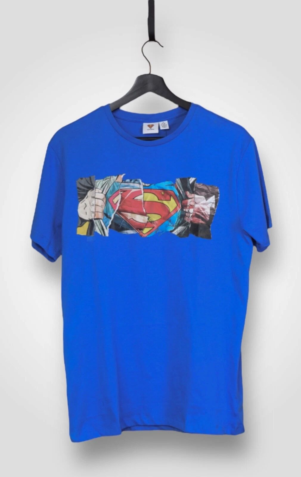 Superman Short Sleeve T-Shirt Primark Blue Men's Size M Unisex T-shirt, Sweatshirt, Hoodie, Long Sleeve Tee - T-Shirt, Sweatshirt, Hoodie