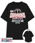 Troy Trojans 2026 Sun Belt Mens Basketball Tournament Champions shirt Unisex T-shirt, Sweatshirt, Hoodie, Long Sleeve Tee - T-Shirt, Sweatshirt, Hoodie