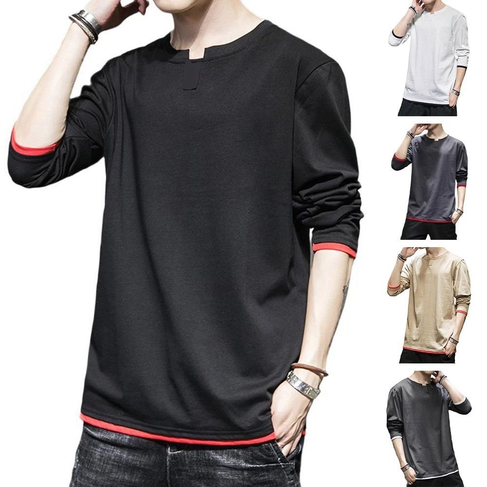 Streetwear Long Sleeve 95% Polyester Fabric Casual Everyday Wear Street Fashion Unisex T-shirt, Sweatshirt, Hoodie, Long Sleeve Tee - T-Shirt, Sweatshirt, Hoodie