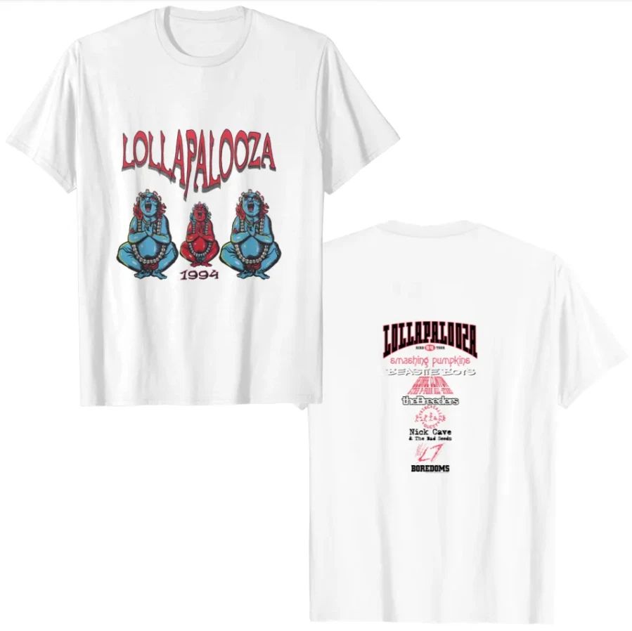 1994 Lollapalooza Vintage Concert T-Shirt  Heavyweight Rock Festival Tee for Me Unisex T-shirt, Sweatshirt, Hoodie, Long Sleeve Tee - T-Shirt, Sweatshirt, Hoodie