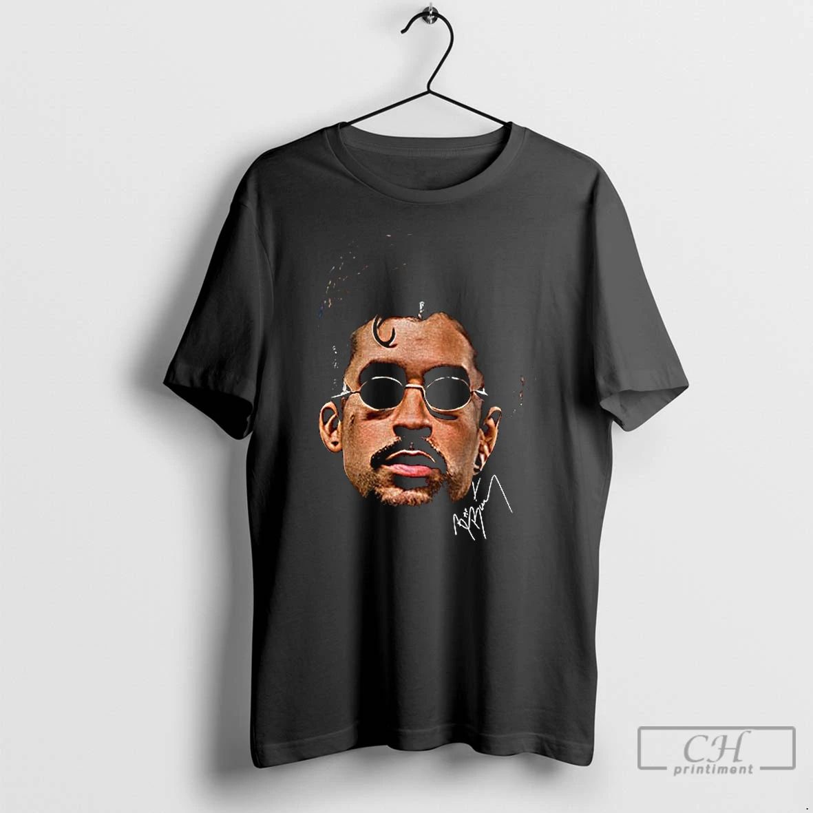 Classic Bad Bunny Big Face Fan Inspired Signature T Shirts Unisex T-shirt, Sweatshirt, Hoodie, Long Sleeve Tee - T-Shirt, Sweatshirt, Hoodie
