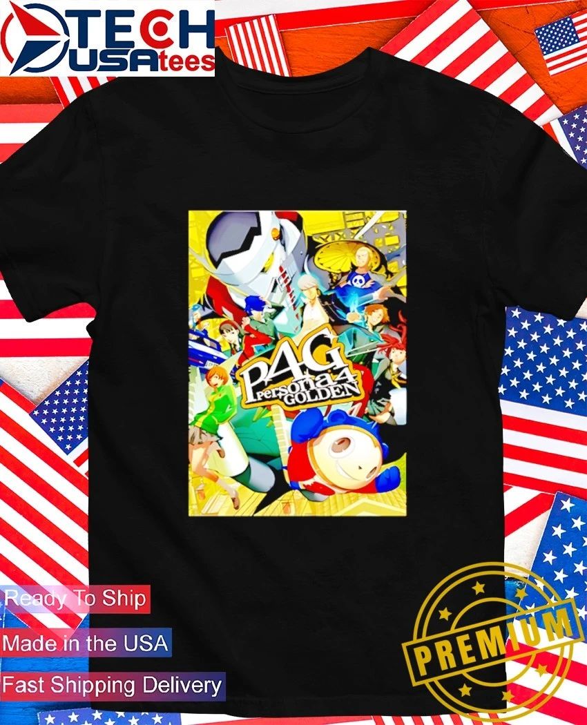 Persona 4 Golden Main Cast and Izanagi character shirt Unisex T-shirt, Sweatshirt, Hoodie, Long Sleeve Tee - T-Shirt, Sweatshirt, Hoodie