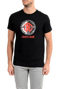 Roberto Cavalli "Beachwear" Men's Black Graphic Print T-Shirt US M IT 50 Unisex T-shirt, Sweatshirt, Hoodie, Long Sleeve Tee - T-Shirt, Sweatshirt, Hoodie