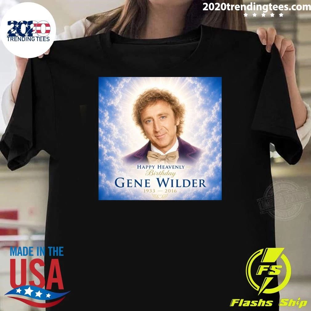 Remembering Gene Wilder  A Master of Imagination and Laughter Shirt Unisex T-shirt, Sweatshirt, Hoodie, Long Sleeve Tee - T-Shirt, Sweatshirt, Hoodie