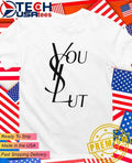 You slut logo parody shirt Unisex T-shirt, Sweatshirt, Hoodie, Long Sleeve Tee - T-Shirt, Sweatshirt, Hoodie