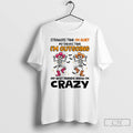 Classic Skeleton Strangers Think Im Quiet My Friends Thing Im Out Going My Best Friends Unisex T-shirt, Sweatshirt, Hoodie, Long Sleeve Tee - T-Shirt, Sweatshirt, Hoodie
