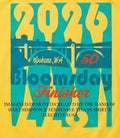 2026 50th Anniversary Bloomsday Finisher shirt Unisex T-shirt, Sweatshirt, Hoodie, Long Sleeve Tee - T-Shirt, Sweatshirt, Hoodie