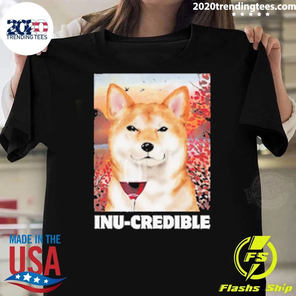 Shiba Inu Credible Dog Shirt Unisex T-shirt, Sweatshirt, Hoodie, Long Sleeve Tee - T-Shirt, Sweatshirt, Hoodie