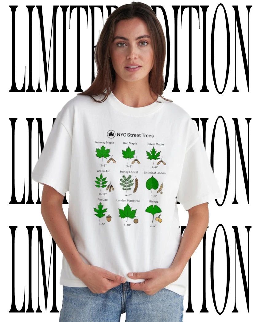NYC Street Trees Guide shirt Unisex T-shirt, Sweatshirt, Hoodie, Long Sleeve Tee - T-Shirt, Sweatshirt, Hoodie