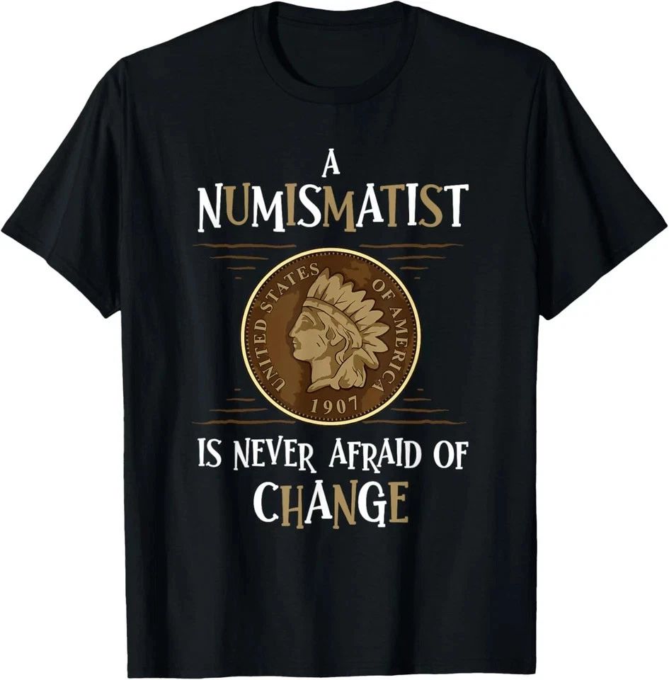 Coin Collecting Design- Funny Numismatics Coin Collector Gift Unisex T-Shirt Unisex T-shirt, Sweatshirt, Hoodie, Long Sleeve Tee - T-Shirt, Sweatshirt, Hoodie