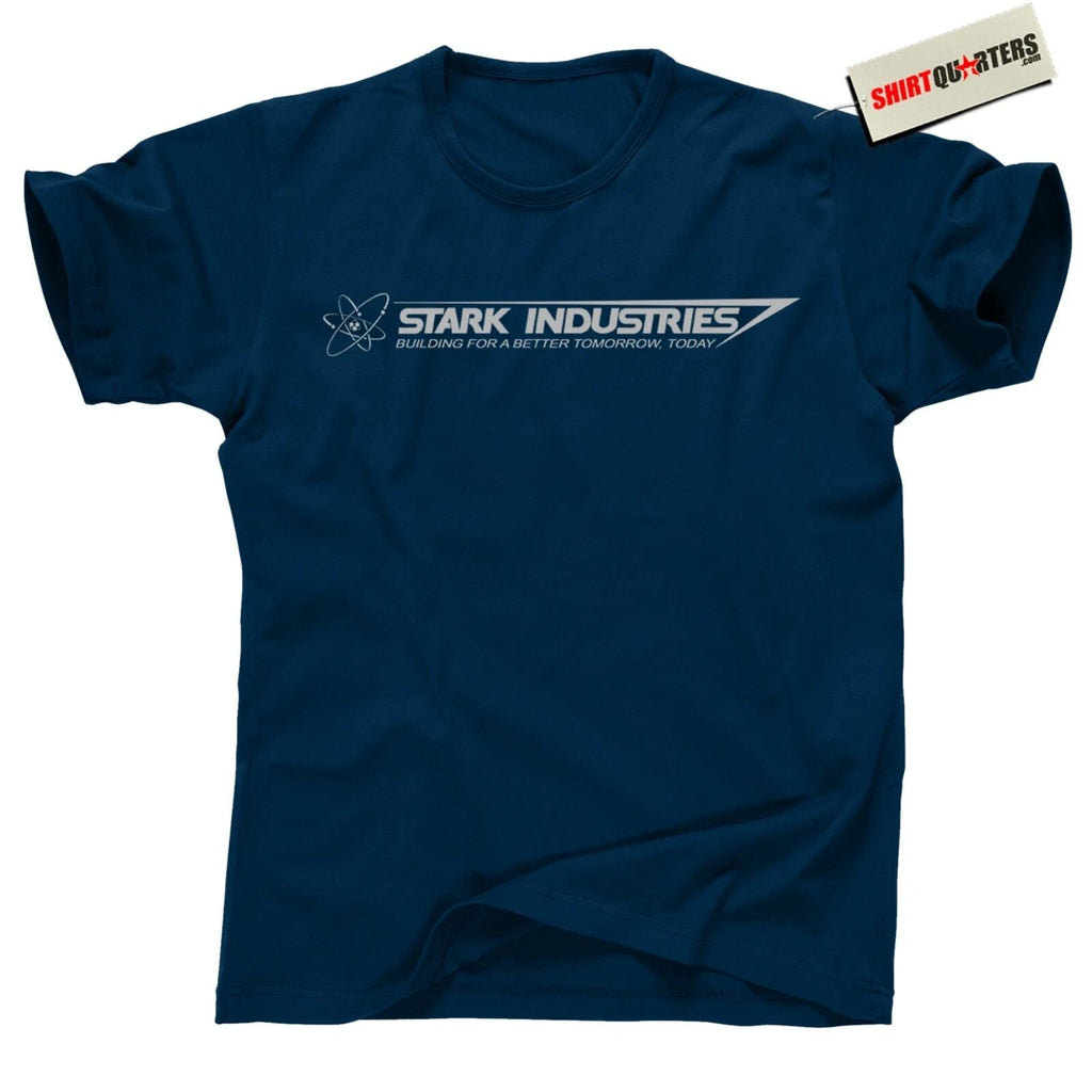Stark Industries T Shirt  Building a Better Tomorrow Retro Style Tech Logo Tee Unisex T-shirt, Sweatshirt, Hoodie, Long Sleeve Tee - T-Shirt, Sweatshirt, Hoodie