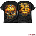 NKCtees Michigan Wolverines Womens Basketball Final Four 2026 Phoenix Maize Glory shirt Unisex T-shirt, Sweatshirt, Hoodie, Long Sleeve Tee - T-Shirt, Sweatshirt, Hoodie