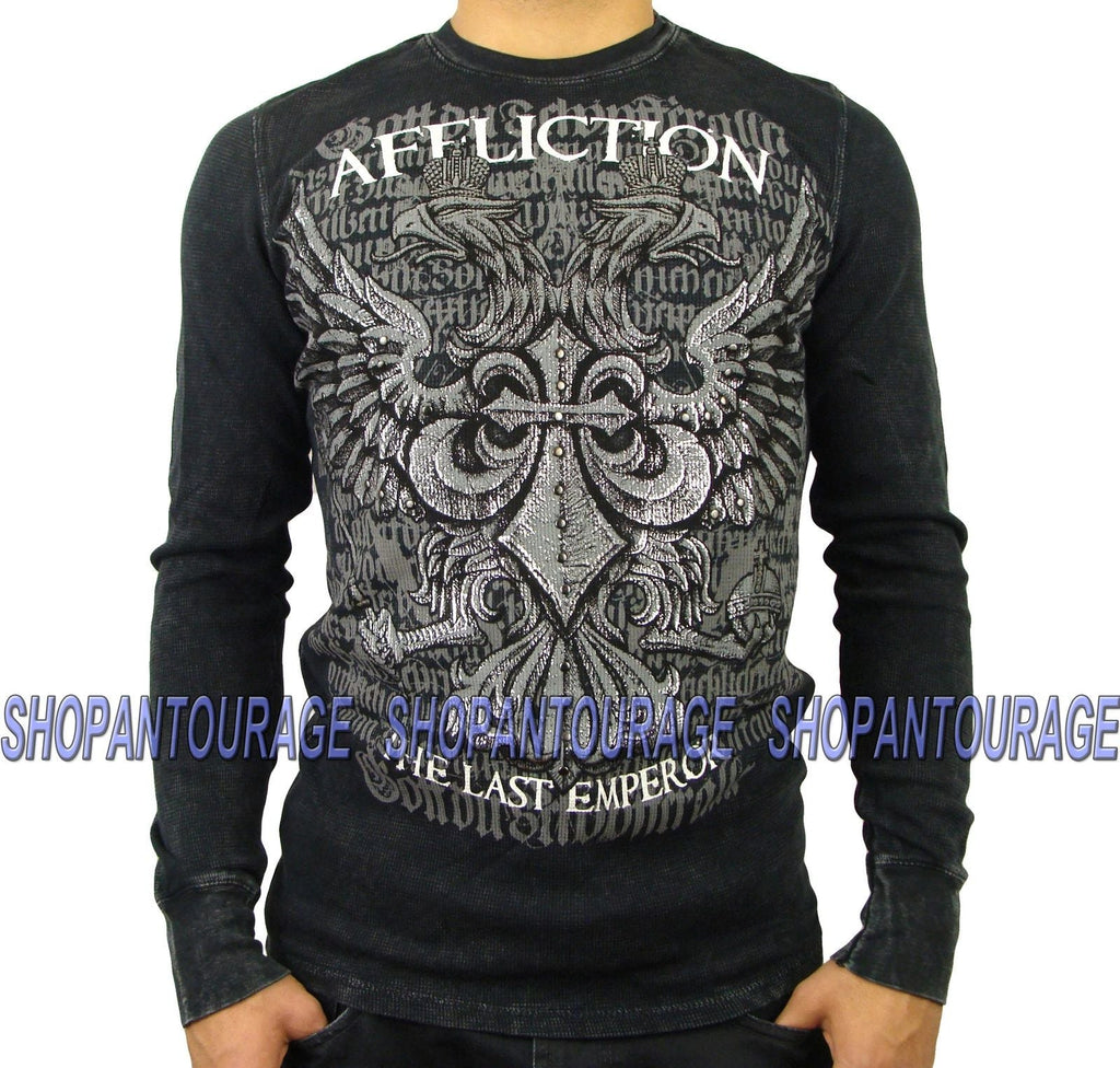 Affliction Fedor Emelianenko Warbird A1091 New Long Sleeve MMA Thermal for Men Unisex T-shirt, Sweatshirt, Hoodie, Long Sleeve Tee - T-Shirt, Sweatshirt, Hoodie