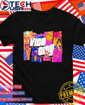 Greetings from Vice City GTA shirt Unisex T-shirt, Sweatshirt, Hoodie, Long Sleeve Tee - T-Shirt, Sweatshirt, Hoodie