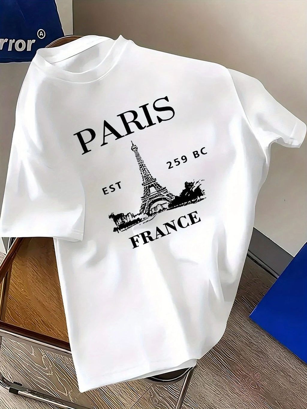 Paris France EST 1598 Vintage City Graphic T-Shirt Travel Paris France Tee Unisex T-shirt, Sweatshirt, Hoodie, Long Sleeve Tee - T-Shirt, Sweatshirt, Hoodie