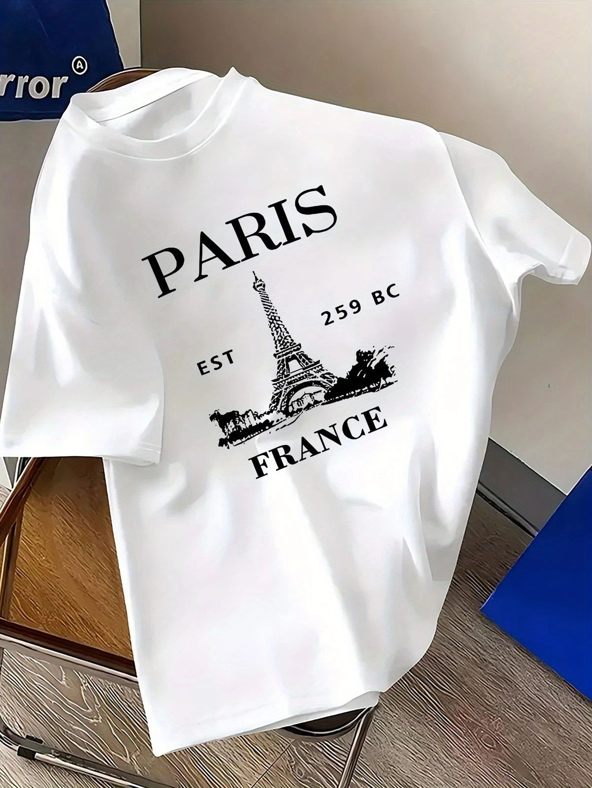Paris France EST 1598 Vintage City Graphic T-Shirt Travel Paris France Tee Unisex T-shirt, Sweatshirt, Hoodie, Long Sleeve Tee - T-Shirt, Sweatshirt, Hoodie