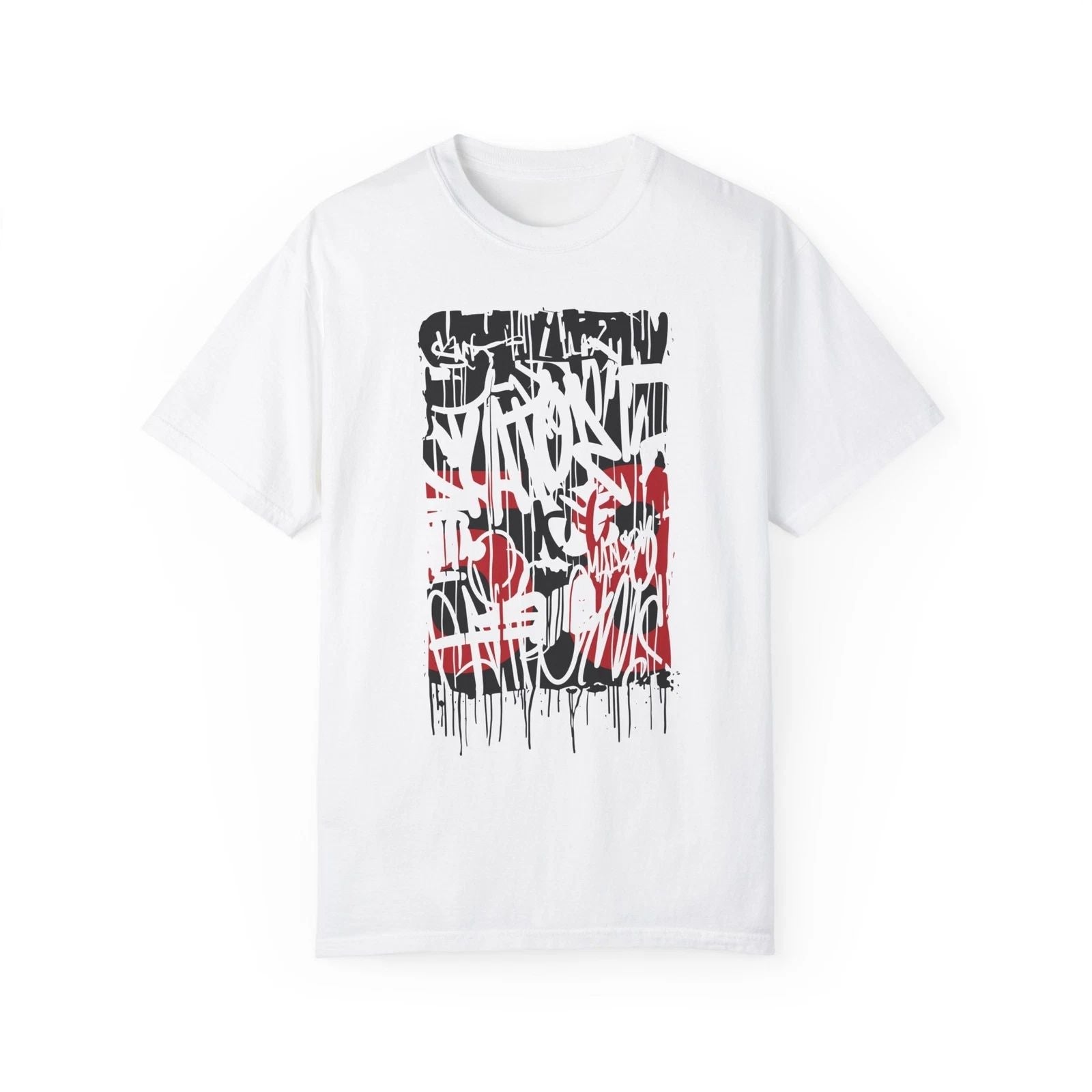 Urban Graffiti Art Style Quote :: Unisex Garment-Dyed T-shirt Unisex T-shirt, Sweatshirt, Hoodie, Long Sleeve Tee - T-Shirt, Sweatshirt, Hoodie