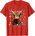 Scottish Highlander Cow Messy Bun Scottish Highland Cow T-Shirt Unisex T-shirt, Sweatshirt, Hoodie, Long Sleeve Tee - T-Shirt, Sweatshirt, Hoodie