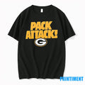 Green Bay Packers Attack Logo Tshirts Sweater Unisex T-shirt, Sweatshirt, Hoodie, Long Sleeve Tee - T-Shirt, Sweatshirt, Hoodie