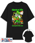 Church of dirt make your own luck St. Patricks Day shirt Unisex T-shirt, Sweatshirt, Hoodie, Long Sleeve Tee - T-Shirt, Sweatshirt, Hoodie