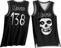 Band Misfits Basketball Jersey MUSIC Size S-5XL KKA12 Unisex T-shirt, Sweatshirt, Hoodie, Long Sleeve Tee - T-Shirt, Sweatshirt, Hoodie