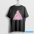 Unicorn Christmas Tree Pyramid Tshirts Sweater Unisex T-shirt, Sweatshirt, Hoodie, Long Sleeve Tee - T-Shirt, Sweatshirt, Hoodie