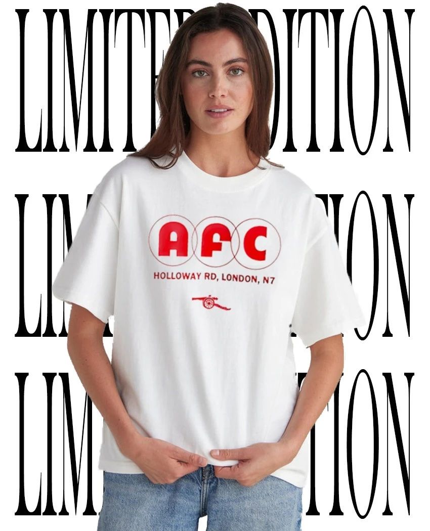 AFC Arsenal F.C. Holloway RD London N7 logo shirt Unisex T-shirt, Sweatshirt, Hoodie, Long Sleeve Tee - T-Shirt, Sweatshirt, Hoodie
