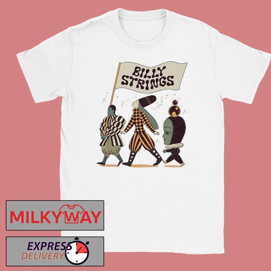 Billy Strings Parade Tee with Dates shirt Unisex T-shirt, Sweatshirt, Hoodie, Long Sleeve Tee - T-Shirt, Sweatshirt, Hoodie