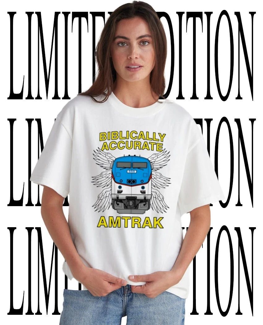 Biblically Accurate Train shirt Unisex T-shirt, Sweatshirt, Hoodie, Long Sleeve Tee - T-Shirt, Sweatshirt, Hoodie