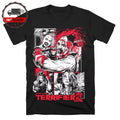 Terrifier 2 T-Shirt No Exit Horror Tee Graphic Print T-Shirt Art The Clown UK Unisex T-shirt, Sweatshirt, Hoodie, Long Sleeve Tee - T-Shirt, Sweatshirt, Hoodie