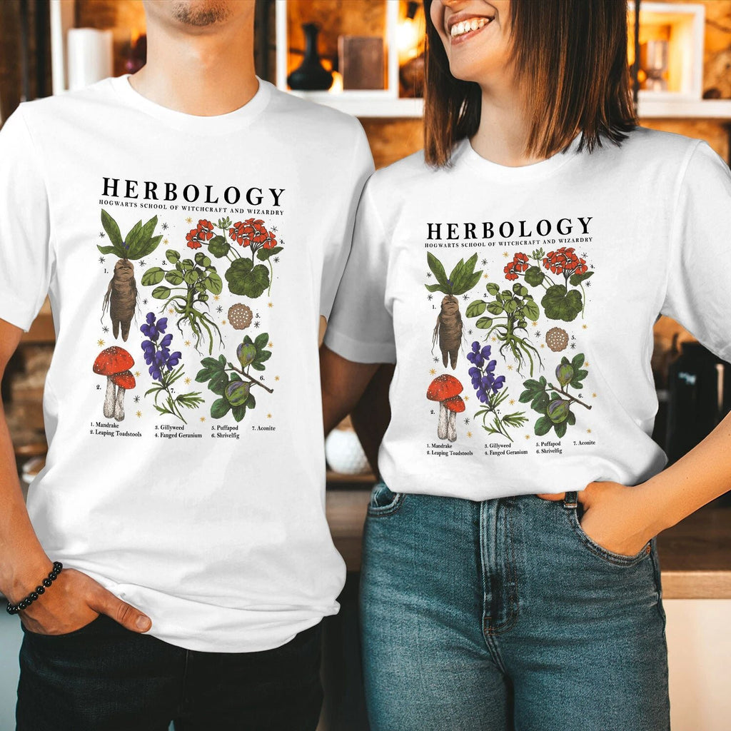 TSHIRT (1763) Herbology Plants Halloween T-Shirt Gardening Botanical Lover Shirt Unisex T-shirt, Sweatshirt, Hoodie, Long Sleeve Tee - T-Shirt, Sweatshirt, Hoodie