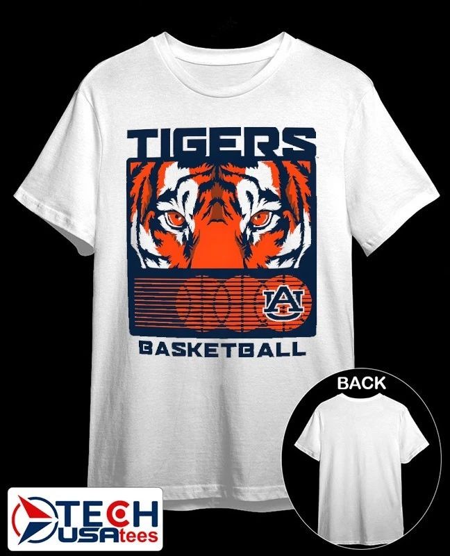 Auburn Tigers Basketball Staredown mascot shirt Unisex T-shirt, Sweatshirt, Hoodie, Long Sleeve Tee - T-Shirt, Sweatshirt, Hoodie