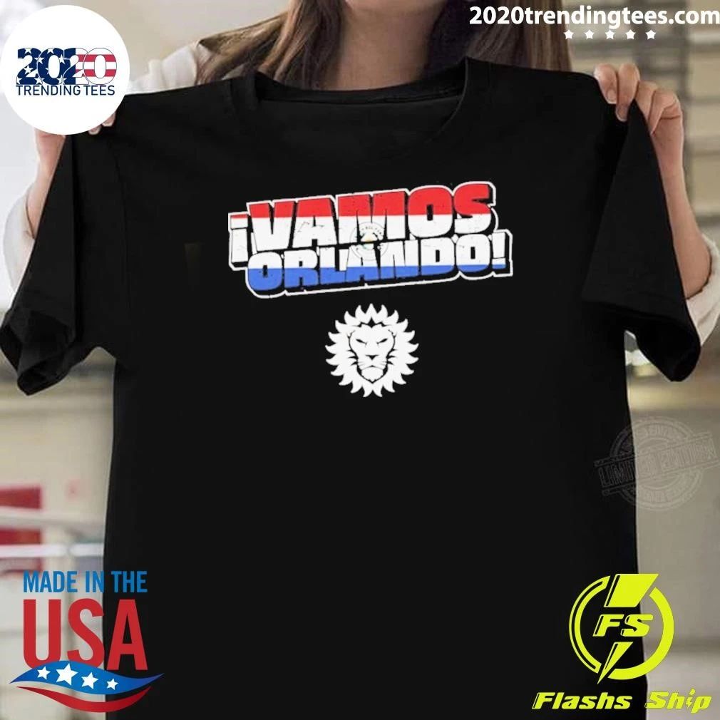 Orlando City Go Vamos Orlando Paraguay Flag Shirt Unisex T-shirt, Sweatshirt, Hoodie, Long Sleeve Tee - T-Shirt, Sweatshirt, Hoodie