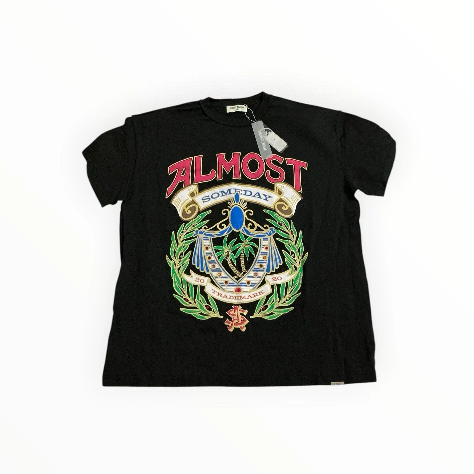 Almost Someday Royale T Shirt Mens 2XL Black Graphic Heavyweight Streetwear Unisex T-shirt, Sweatshirt, Hoodie, Long Sleeve Tee - T-Shirt, Sweatshirt, Hoodie
