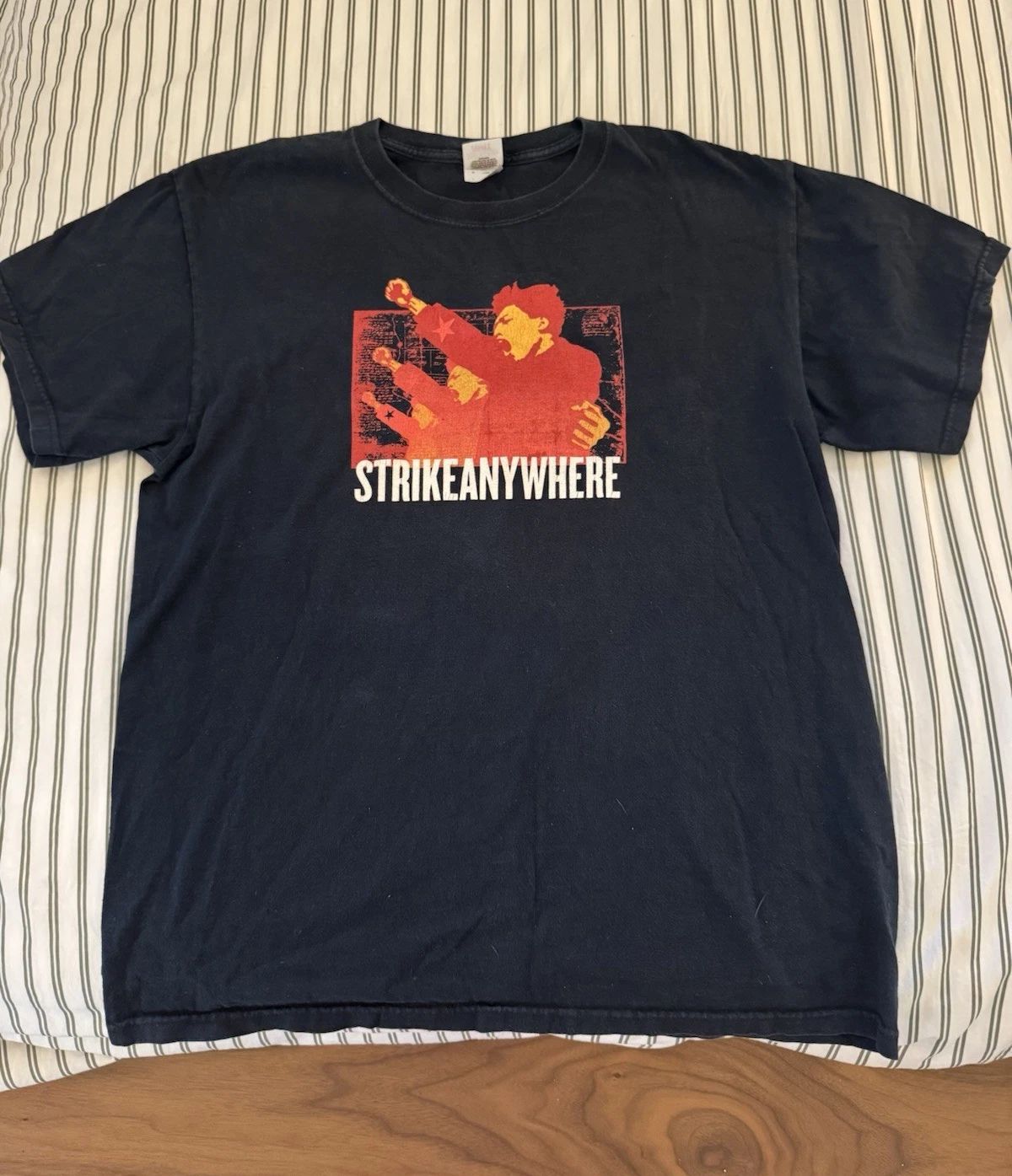 Strike Anywhere shirt large bad religion nofx pennywise Unisex T-shirt, Sweatshirt, Hoodie, Long Sleeve Tee - T-Shirt, Sweatshirt, Hoodie