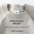 100% Cotton Heavyweight T-Shirt 450G Premium White Blank Tee Unisex Men's Summer Unisex T-shirt, Sweatshirt, Hoodie, Long Sleeve Tee - T-Shirt, Sweatshirt, Hoodie