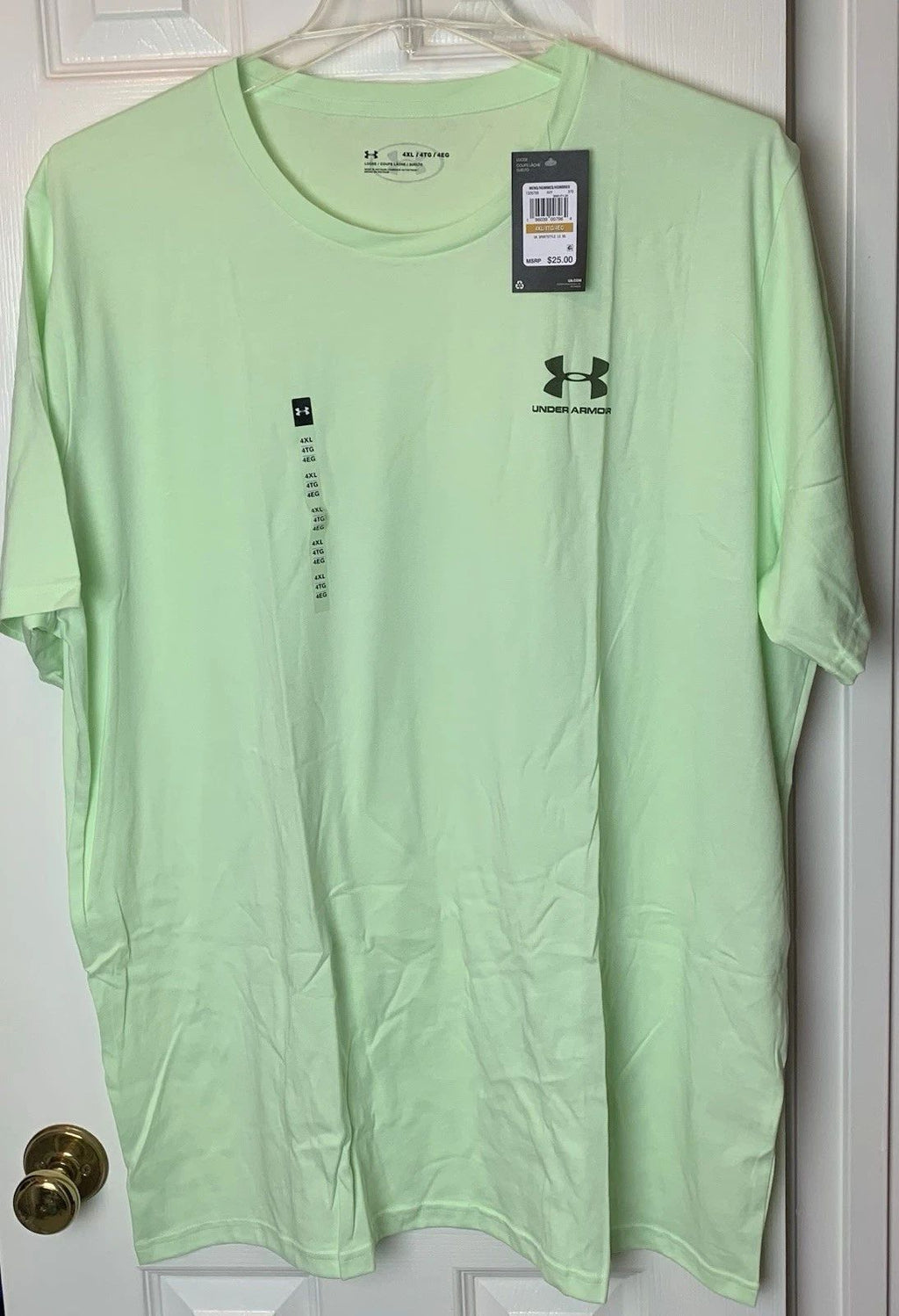 Under Armour Mens Phosphor Green Sport Style Shirt Big & Tall Size 4XL NWT New Unisex T-shirt, Sweatshirt, Hoodie, Long Sleeve Tee - T-Shirt, Sweatshirt, Hoodie