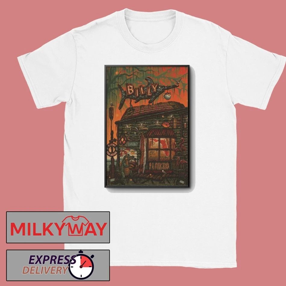 Billy Strings Apr 2 2026 The St. Augustine Amphitheatre FL Tour Poster shirt Unisex T-shirt, Sweatshirt, Hoodie, Long Sleeve Tee - T-Shirt, Sweatshirt, Hoodie