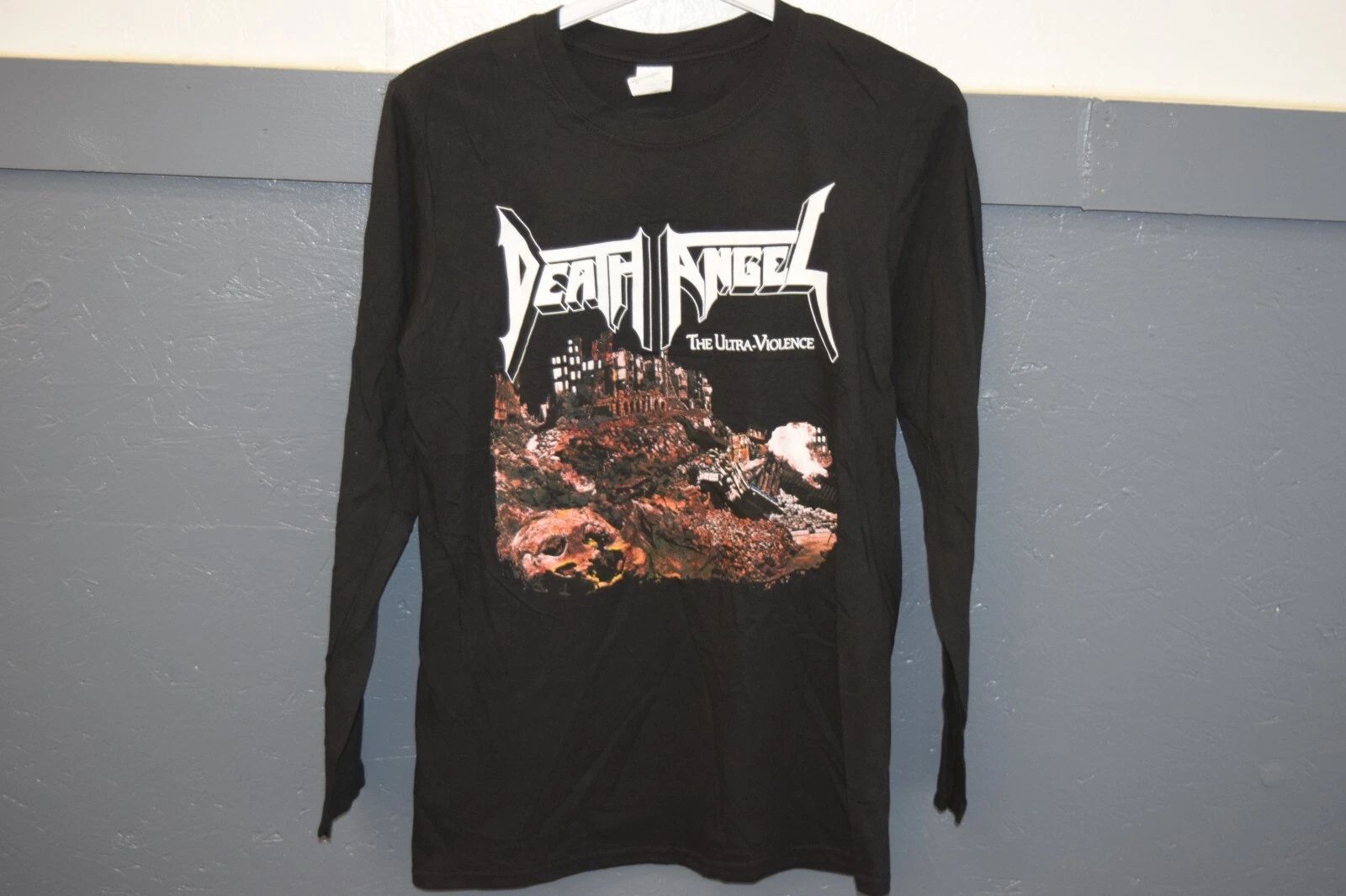 Death Angel The Ultra-Violence Long Sleeve T-Shirt Black Unisex T-shirt, Sweatshirt, Hoodie, Long Sleeve Tee - T-Shirt, Sweatshirt, Hoodie