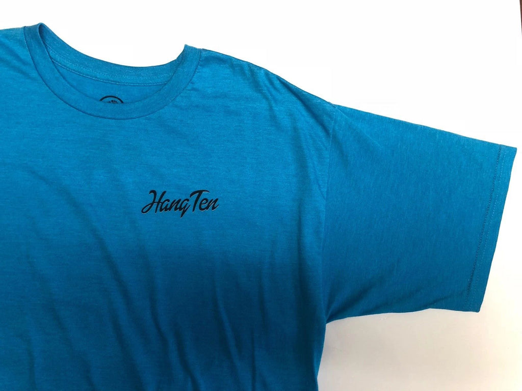 Hang Ten Men's Graphic T-Shirt - Turquoise - Size: Large Unisex T-shirt, Sweatshirt, Hoodie, Long Sleeve Tee - T-Shirt, Sweatshirt, Hoodie